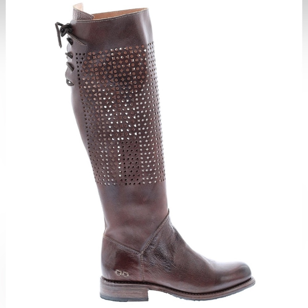 Bed|Stu Bedstu Cambridge Driftwood Women’s Dark Brown Leather Boots size 6.5 NEW